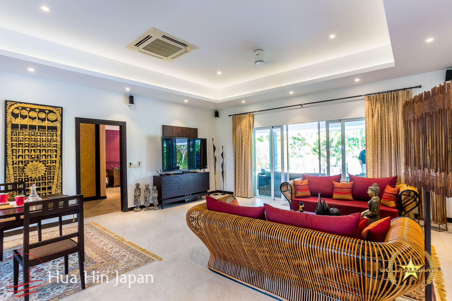 3 Bedroom Pool Villa drwing room
