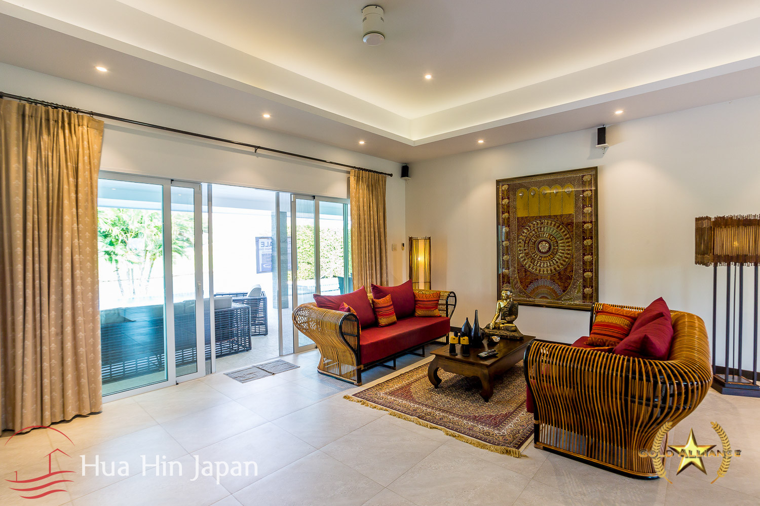 3 Bedroom Pool Villa drwing room