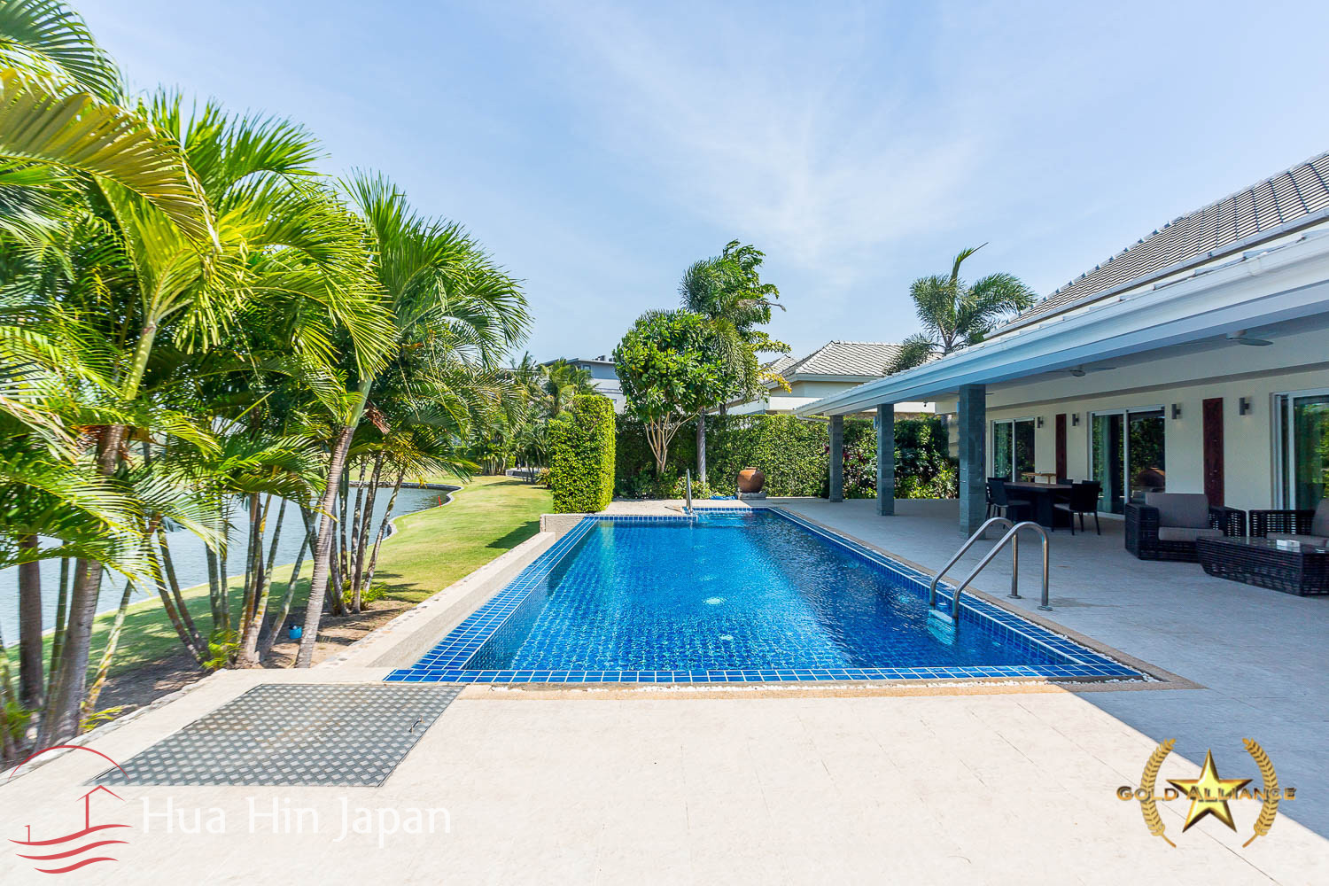 3 Bedroom Pool Villa swimming pool area