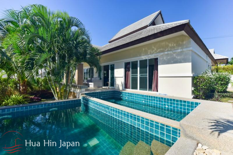 Beautiful 3 Bedroom Pool Villa in Emerald Scenery Project (completed) near Banyan Golf - Hua Hin, Thailand