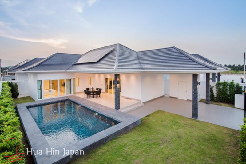 Top Quality 3 Bedroom Pool Villa by Reputable Developer off Soi 112 for Sale (Off plan & under construction) - Hua Hin, Thailand