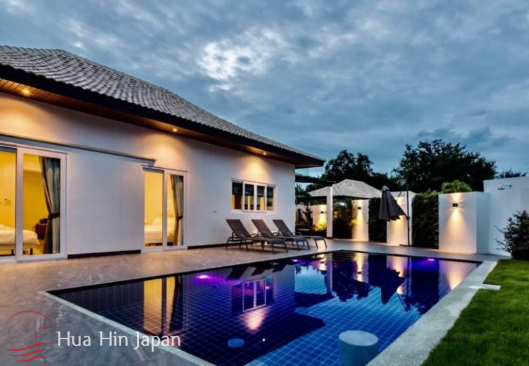 Modern Design 3 Bedroom Pool Villa on the way to Black Mountain Golf Course (Completed) - Hua Hin - photo 13