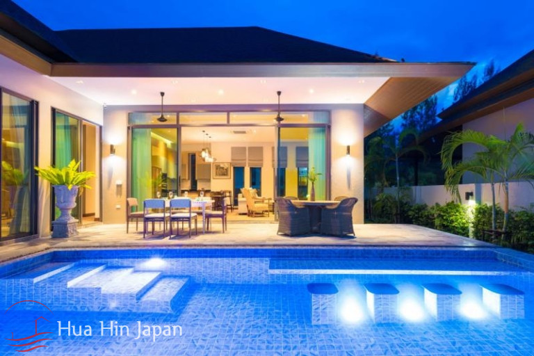 Top Quality Tropical Modern Design Pool Villa near Black Mountain Golf for Sale in Hua Hin (Off plan, fully furnished) - Hua Hin - photo 13