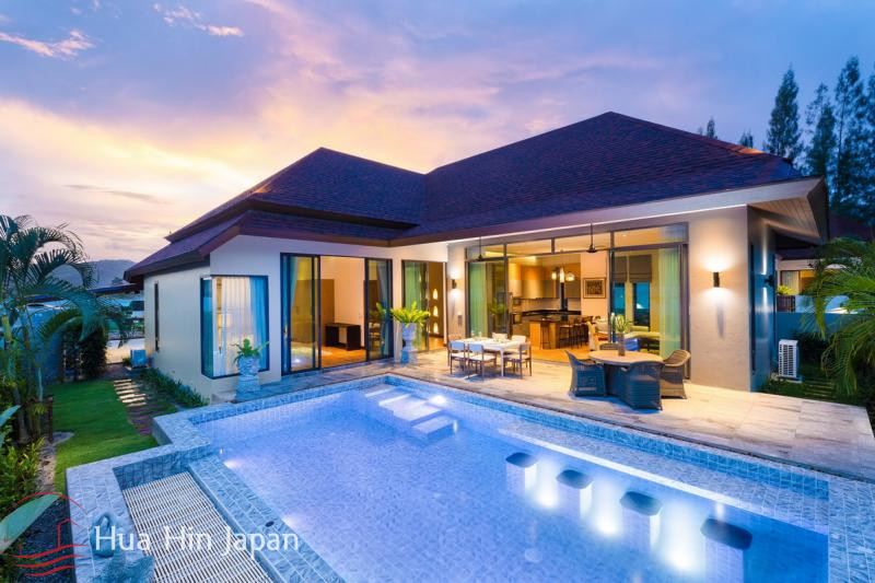 Top Quality Tropical Modern Design Pool Villa near Black Mountain Golf for Sale in Hua Hin (Off plan, fully furnished) - Hua Hin, Thailand