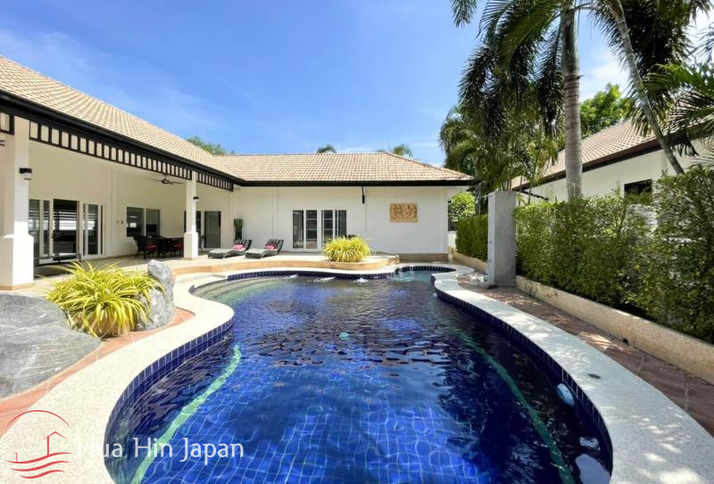 **Price Reduced!** Recently Renovated Quality 4 Bedroom Pool Villa on the way to Black Mountain Golf (fully furnished) - Hua Hin, Thailand