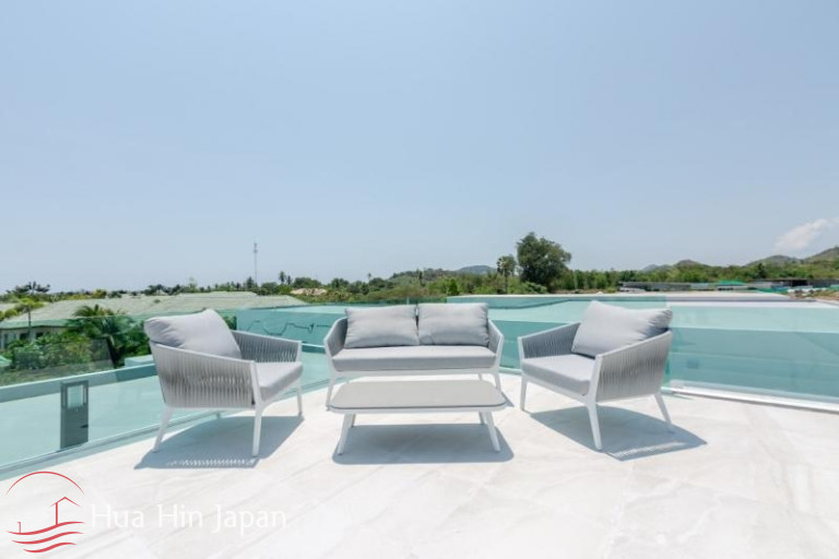 Ultra Modern Design 4 BDRM Pool Villa with Sea View (some plots) - Hua Hin - photo 8