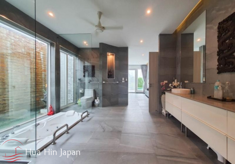 Super Modern 4 Bedroom Pool Villa on 1 Rai Land near the Town (Completed, Fully Furnished) - Hua Hin - photo 11