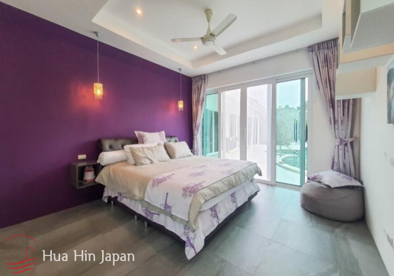 Super Modern 4 Bedroom Pool Villa on 1 Rai Land near the Town (Completed, Fully Furnished) - Hua Hin - photo 10