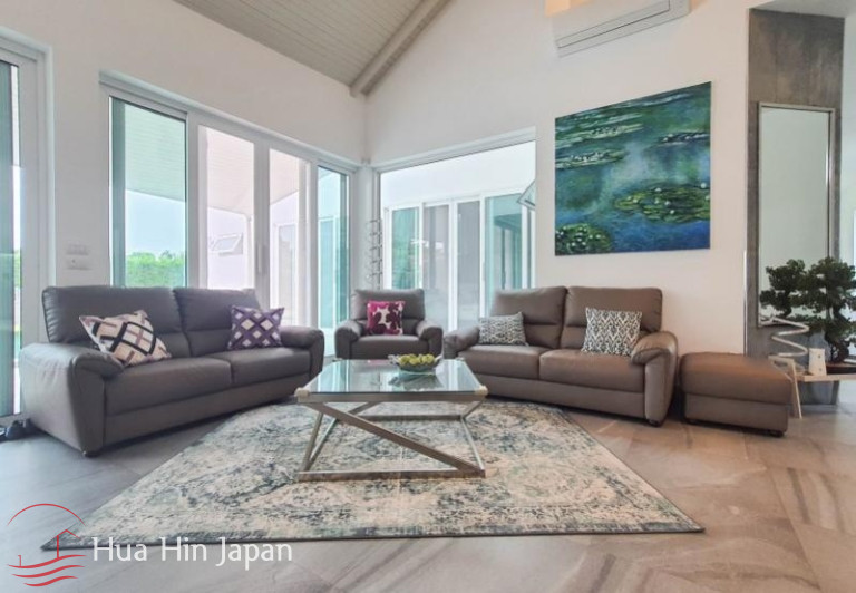Super Modern 4 Bedroom Pool Villa on 1 Rai Land near the Town (Completed, Fully Furnished) - Hua Hin - photo 6
