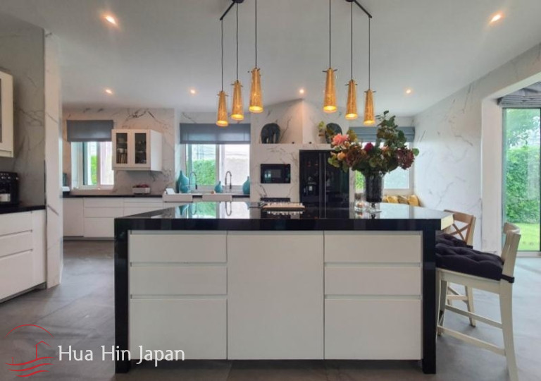 Super Modern 4 Bedroom Pool Villa on 1 Rai Land near the Town (Completed, Fully Furnished) - Hua Hin - photo 3