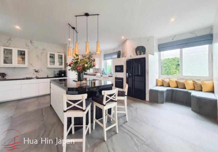 Super Modern 4 Bedroom Pool Villa on 1 Rai Land near the Town (Completed, Fully Furnished) - Hua Hin - photo 2