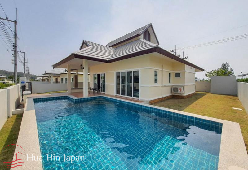 Beautiful 3 Bedroom Pool Villa in Emerald Project (completed) near Banyan Golf - Hua Hin, Thailand