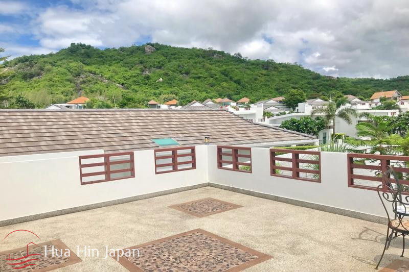 Modern 2 Bedrooms Pool Villa with Rooftop Terrace Near Sai Noi Beach (completed, furnished) - Hua Hin, Thailand