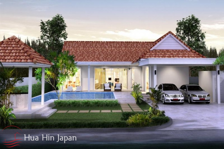 Nice 3 Bedroom Pool Villa in Secured Development near Palm Hills Golf (Off Plan) - Hua Hin - photo 3