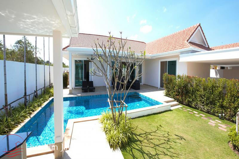 Nice 3 Bedroom Pool Villa in Secured Development near Palm Hills Golf (Off Plan) - Hua Hin, Thailand