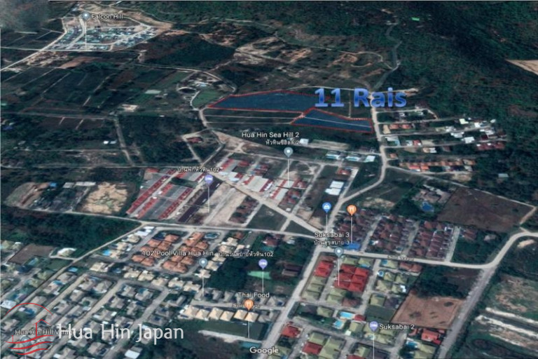 11 Rai Land in Hua Hin Soi 102 - Soi 102 - photo 6