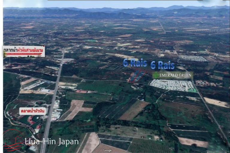 12 Rai Land Close to The Emerald Green Project in Soi Hua Hin 112 - Hua Hin - photo 2