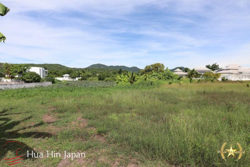 Land ready to build on at Palm Hills - Hua Hin, Thailand