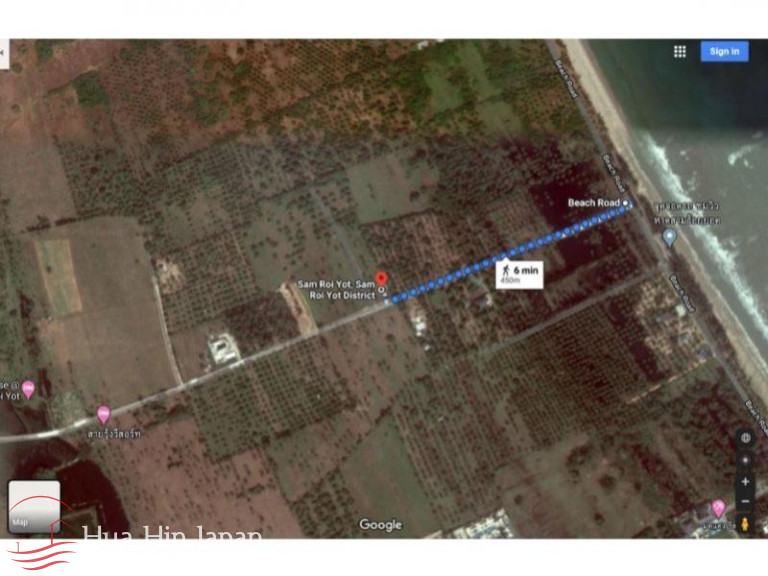 6 Rai Land only 500 meter from Dolphin Bay Beach - Hua Hin - photo 3