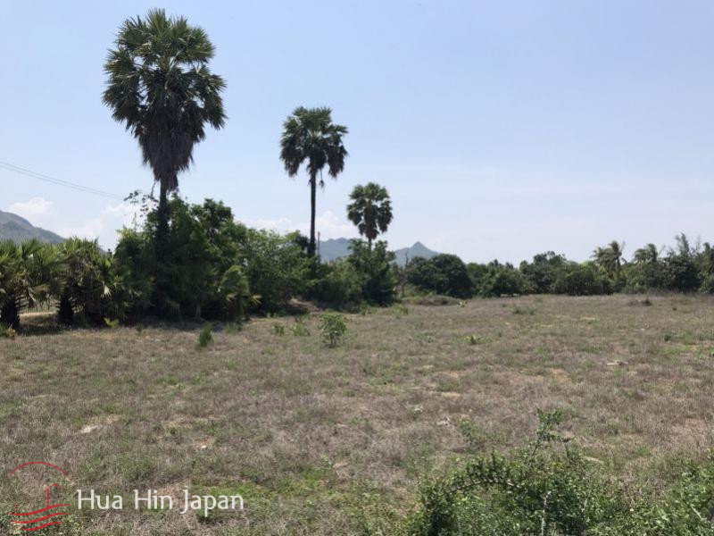 6 Rai Land only 500 meter from Dolphin Bay Beach - Hua Hin, Thailand