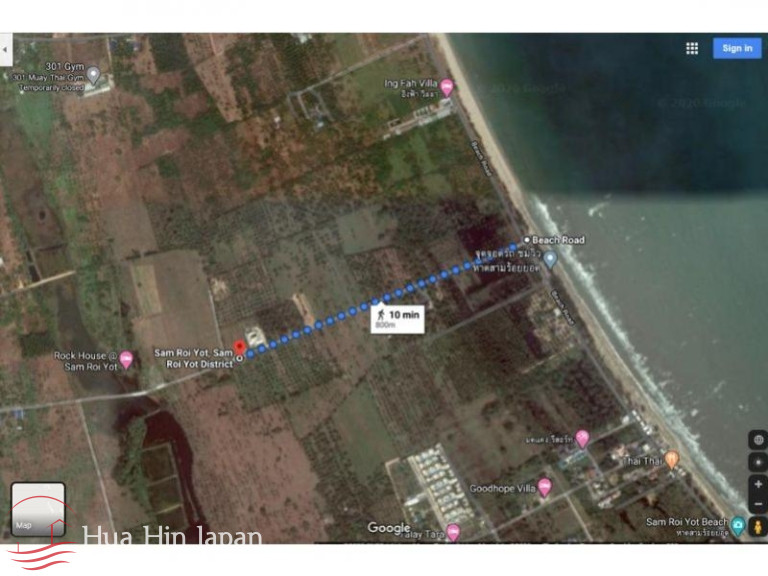 3 Rai Land only 800 meter from Dolphin Bay Beach - Hua Hin - photo 4