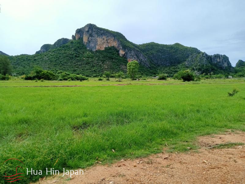 5.5 Rai Land in Samroiyod with Stunning Mountain View - Hua Hin, Thailand