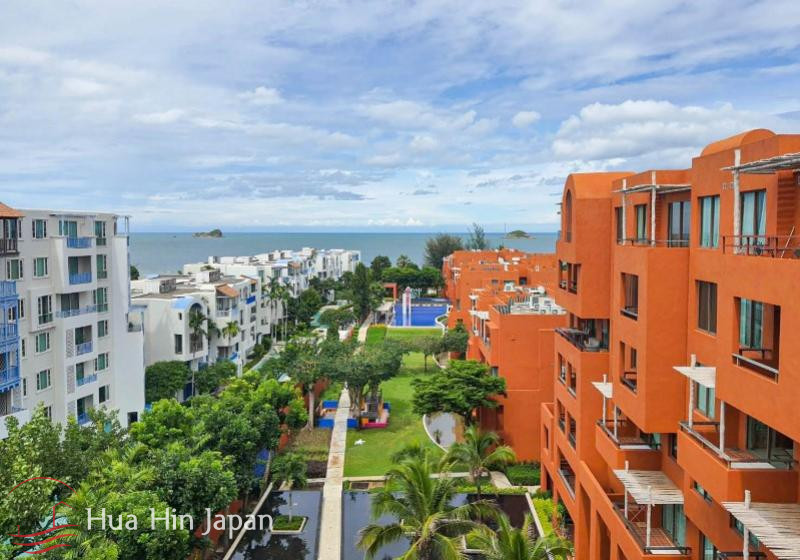 2 Bedroom with Direct Sea View at The Las Tortugas Condominium in Khao Tao (Furnished) - Khao Tao, Thailand
