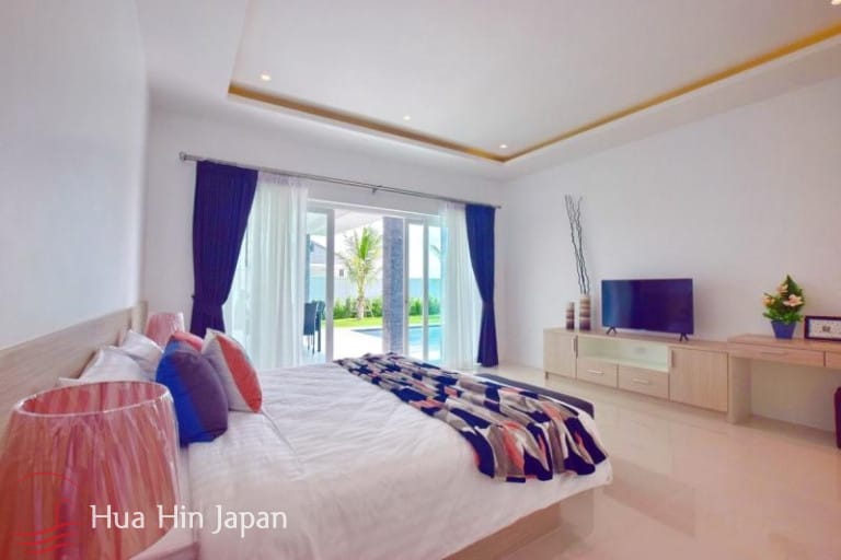 A Large Quality 3 Bedroom Pool Villa by Reputable Developer off Soi 112 for Sale (Off plan & under construction) - Hua Hin - photo 14