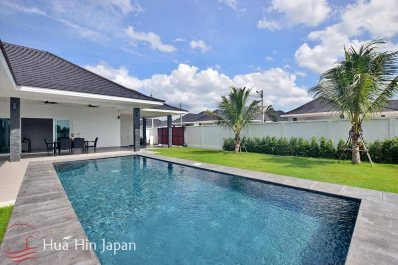 A Large Quality 3 Bedroom Pool Villa by Reputable Developer off Soi 112 for Sale (Off plan & under construction) - Hua Hin, Thailand