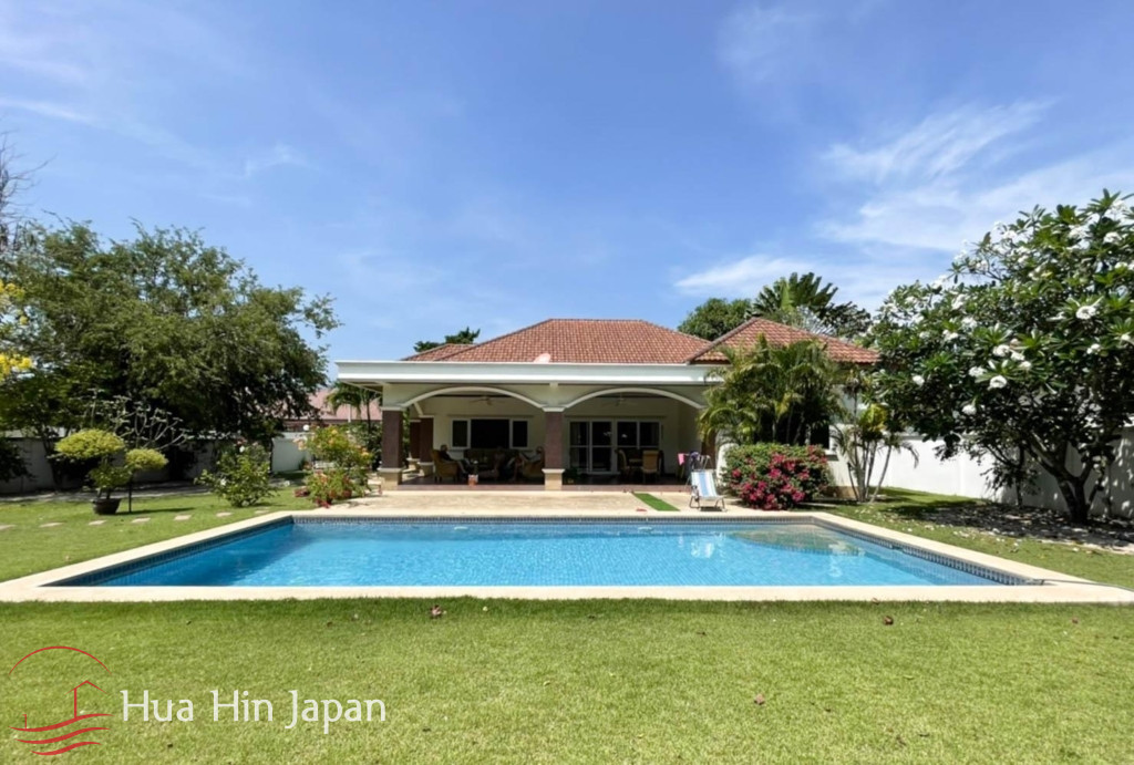 Very Solid 3 Bedroom Pool Villa on Large Plot near Downtown Hua Hin - Hin Lek Fai, Thailand