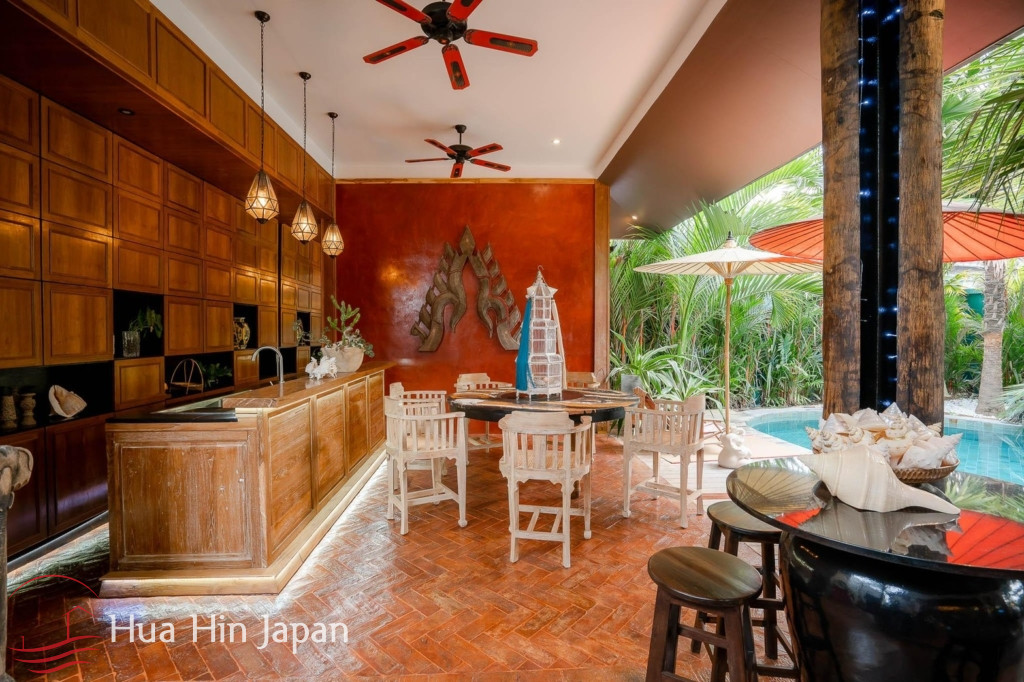 Luxury 3-Bedrooms Thai-Bali Style Pool Villa At Pranburi-Hua Hin - Pranburi - photo 12