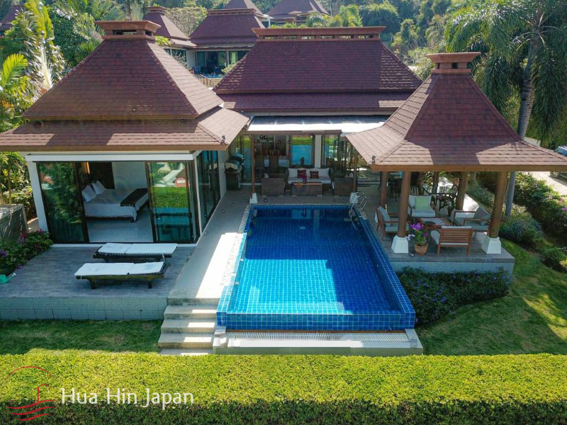 Luxurious 3 Bedroom Pool Villa in Popular Panorama Project near Sai Noi Beach - Khao Tao, Thailand