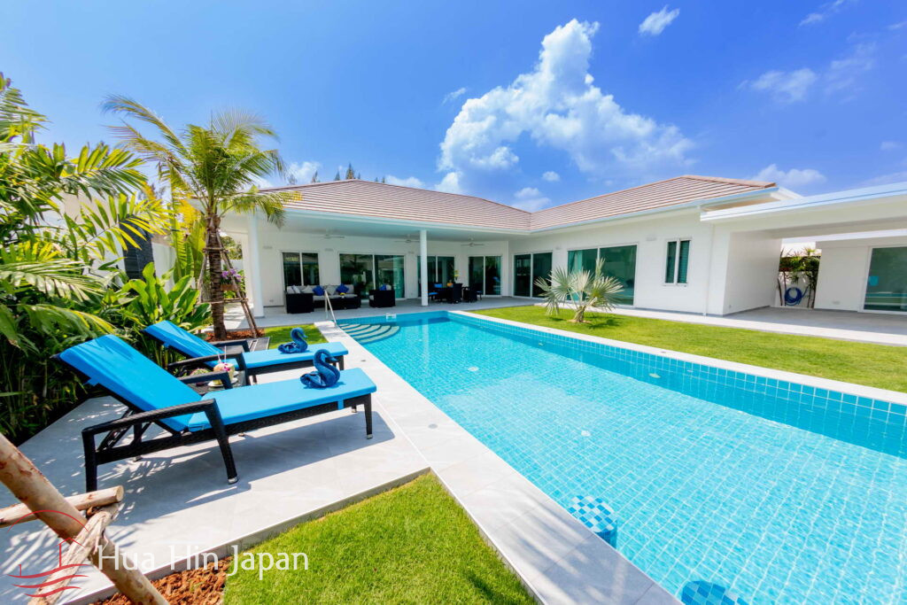 Premium 3-Bedroom Pool Villa Near Black Mountain Golf Resort (Off-Plan) - Hin Lek Fai, Thailand
