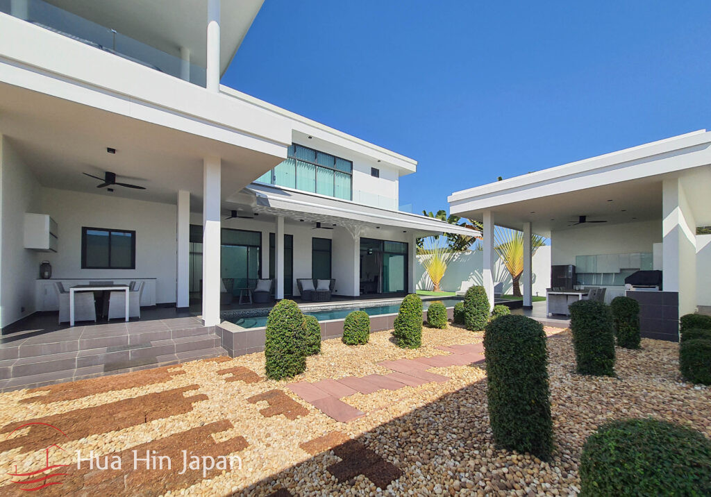 Contemporary Design Villa inside Resort/Residential Property Almost Next to Banyan Golf (Completed, furnished) - Hua Hin - photo 1