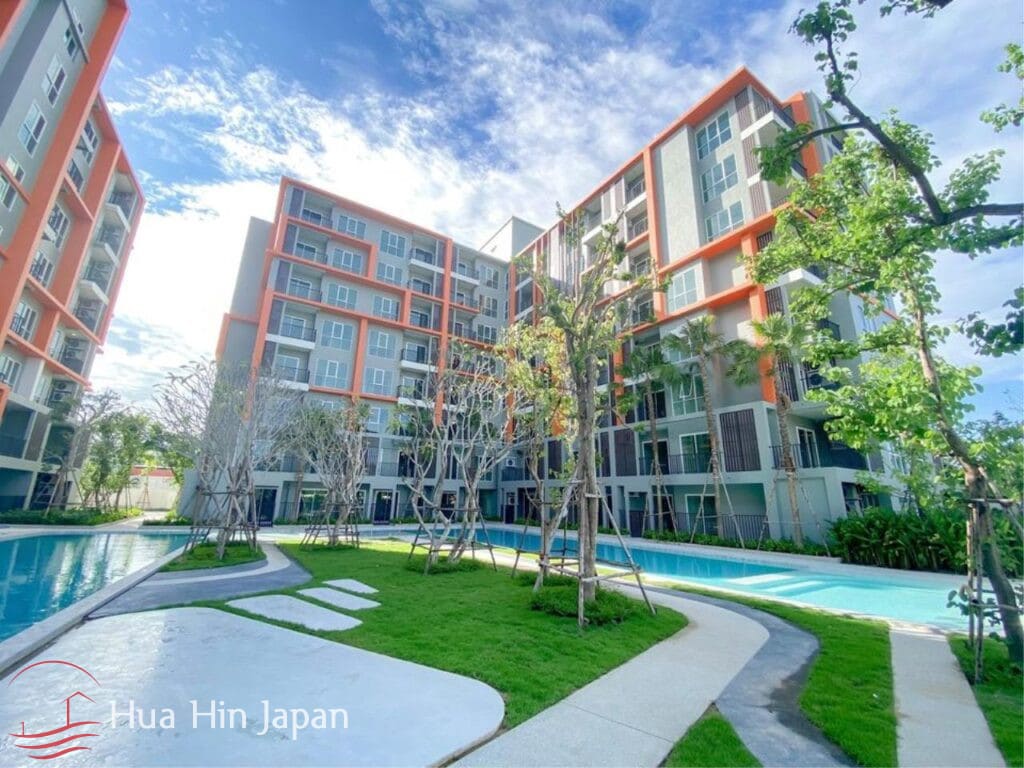 New 2 Bedroom Condominium unit for Sale within Walking Distance to Bluport Shopping Mall in Hua Hin - Khao Takiab, Thailand