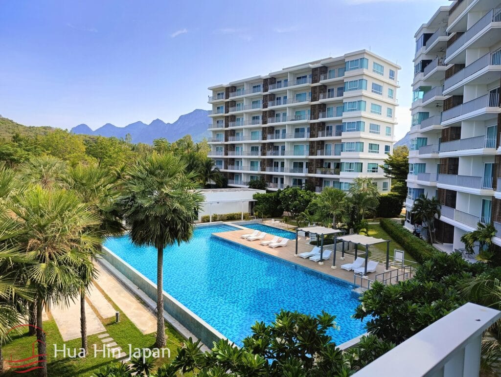 **Huge Price Reduction!** One Bedroom Pool View on Dolphin Bay Beach - Pranburi, Thailand