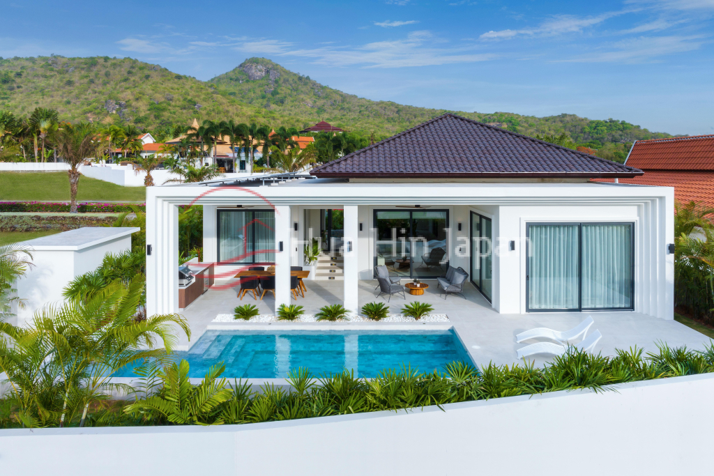 Modern 2 Bedroom Pool Villa inside Prestigious Belvida Residence - Khao Takiab, Thailand