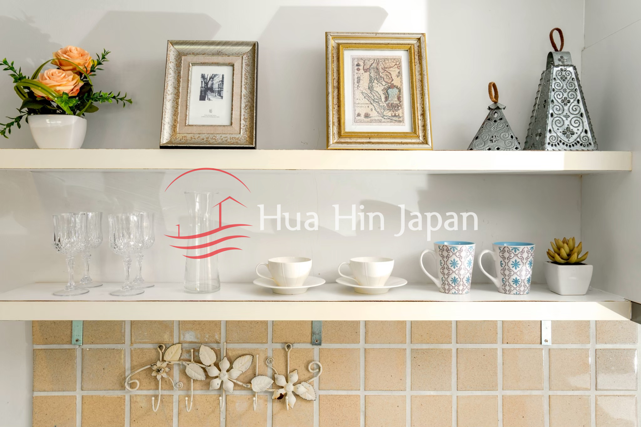 2 Bedroom Pool View Condo kitchen area