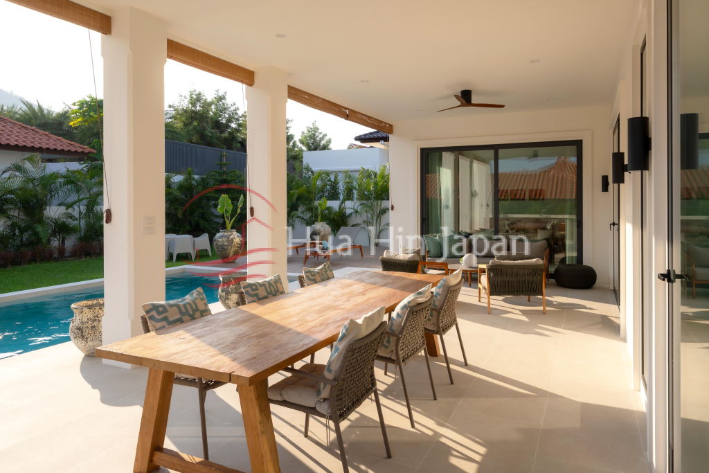 Modern 3 Beds 3 Baths Pool Villa – Belvida Residence, Khao Takiab - Khao Takiab - photo 12