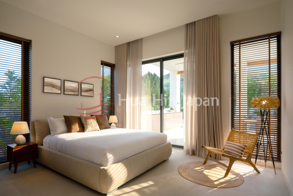 Modern 3 Beds 3 Baths Pool Villa – Belvida Residence, Khao Takiab - Khao Takiab - photo 11