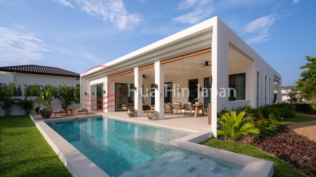 Modern 3 Beds 3 Baths Pool Villa – Belvida Residence, Khao Takiab - Khao Takiab - photo 5