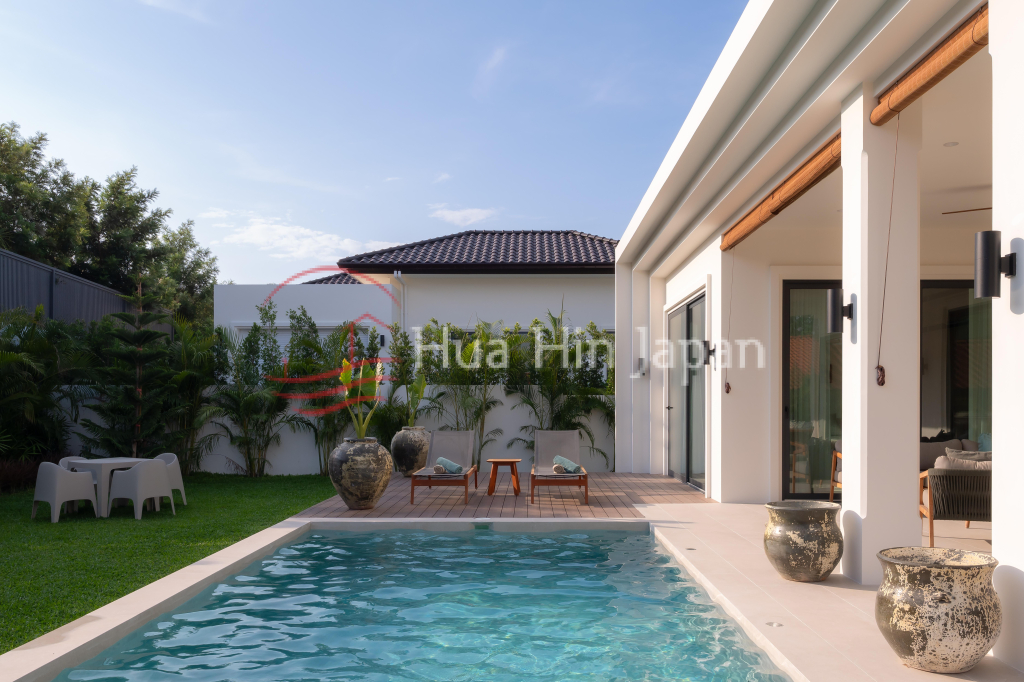 Modern 3 Beds 3 Baths Pool Villa – Belvida Residence, Khao Takiab - Khao Takiab - photo 4