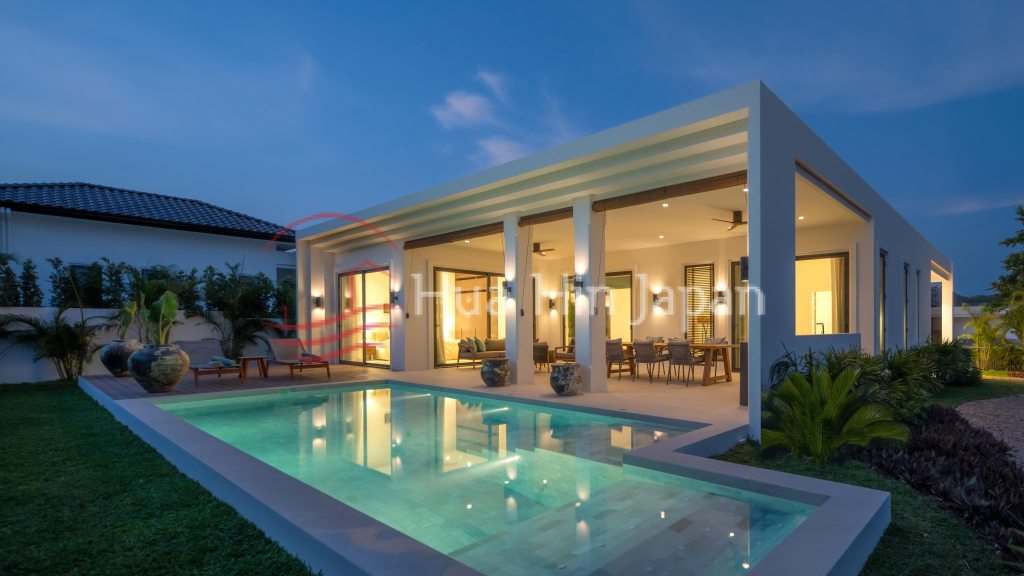 Modern 3 Beds 3 Baths Pool Villa – Belvida Residence, Khao Takiab - Khao Takiab - photo 1