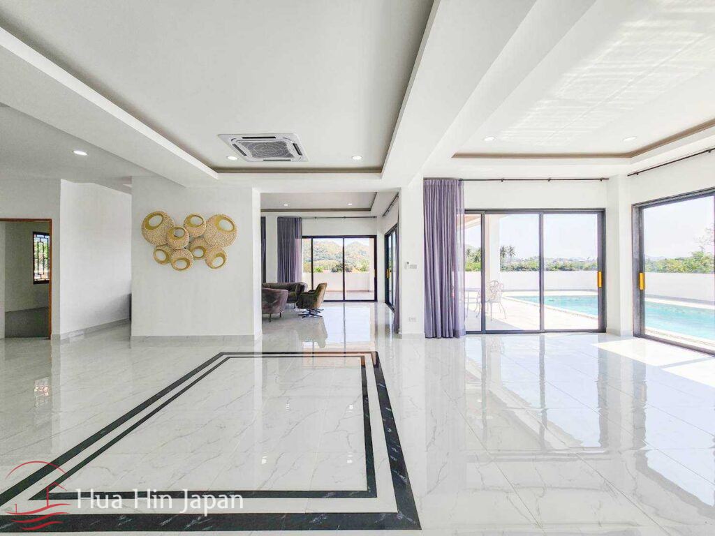 Newly Completed Modern 5 Bedroom Pool Villa with Great View, 15 min South of Hua Hin - Khao Tao - photo 13