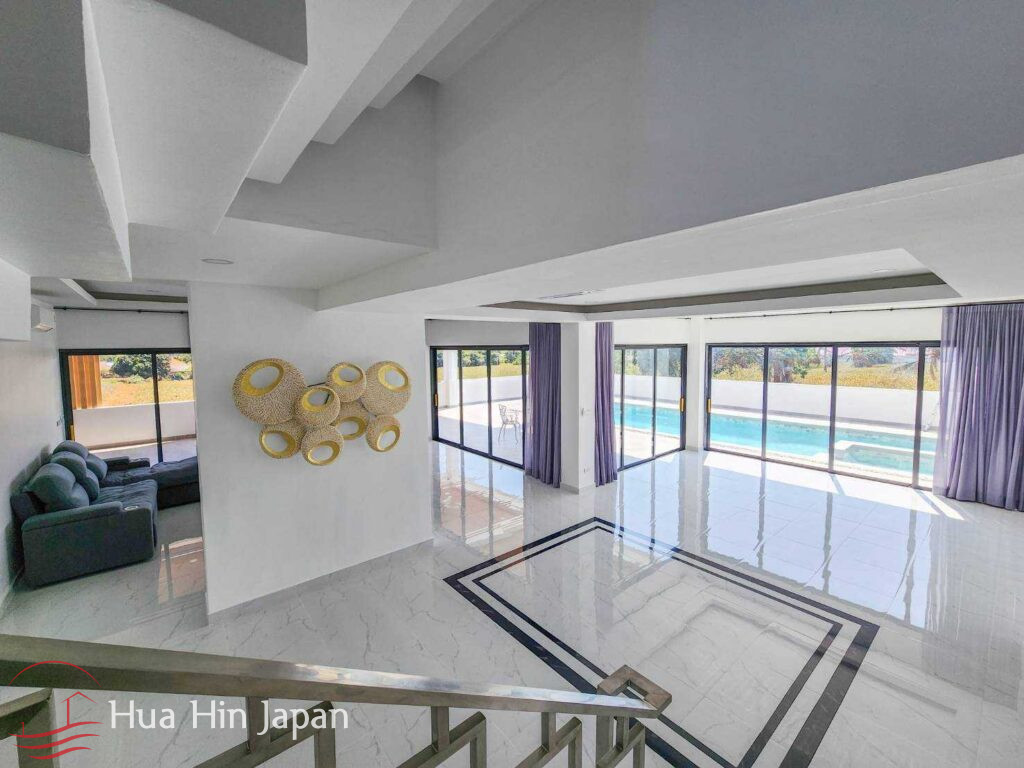 Newly Completed Modern 5 Bedroom Pool Villa with Great View, 15 min South of Hua Hin - Khao Tao - photo 10