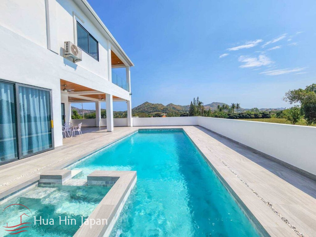 Newly Completed Modern 5 Bedroom Pool Villa with Great View, 15 min South of Hua Hin - Khao Tao - photo 2
