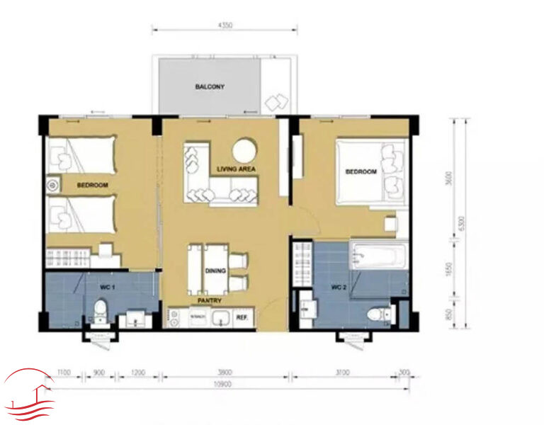 The Crest Santora 2 bedroom condo for sale Hua Hin - Hin Lek Fai - photo 2