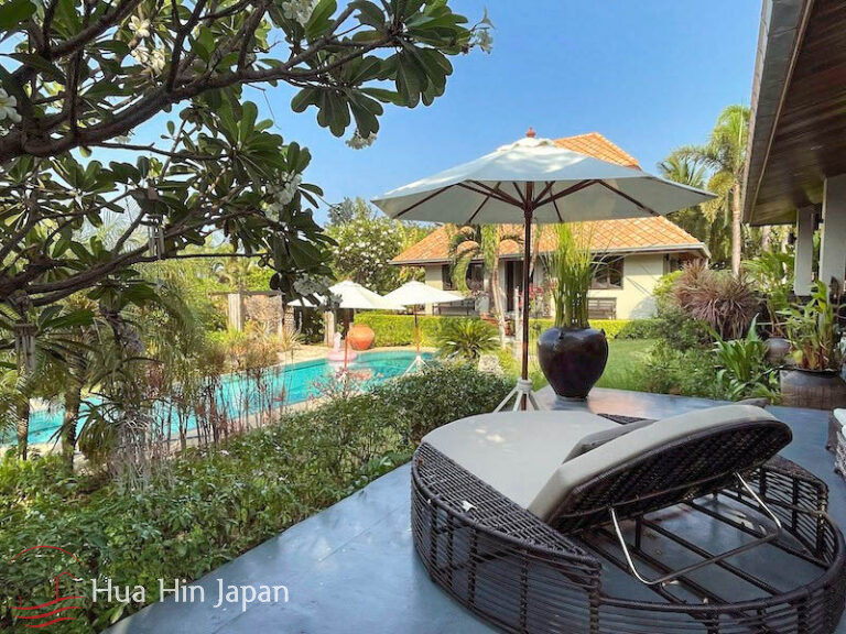 Balinese Style Luxury Villa in White Lotus Project, only 4 km to BluPort Mall (completed, Fully Furnished) - Hua Hin - photo 13