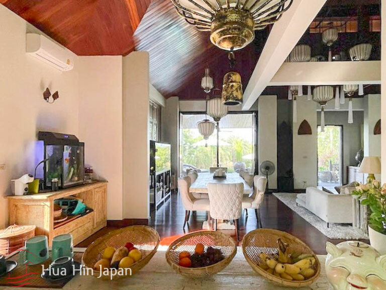 Balinese Style Luxury Villa in White Lotus Project, only 4 km to BluPort Mall (completed, Fully Furnished) - Hua Hin - photo 12