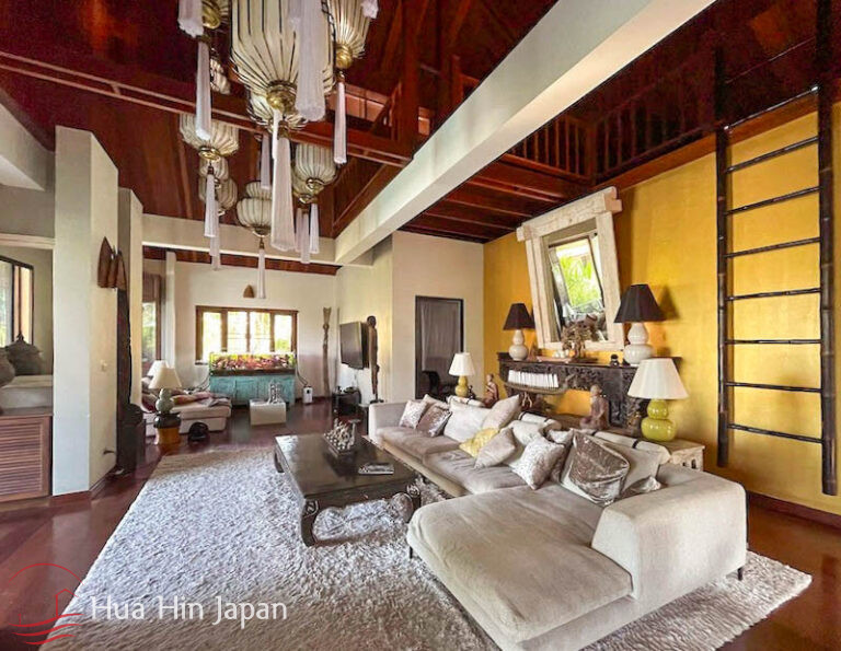 Balinese Style Luxury Villa in White Lotus Project, only 4 km to BluPort Mall (completed, Fully Furnished) - Hua Hin - photo 11